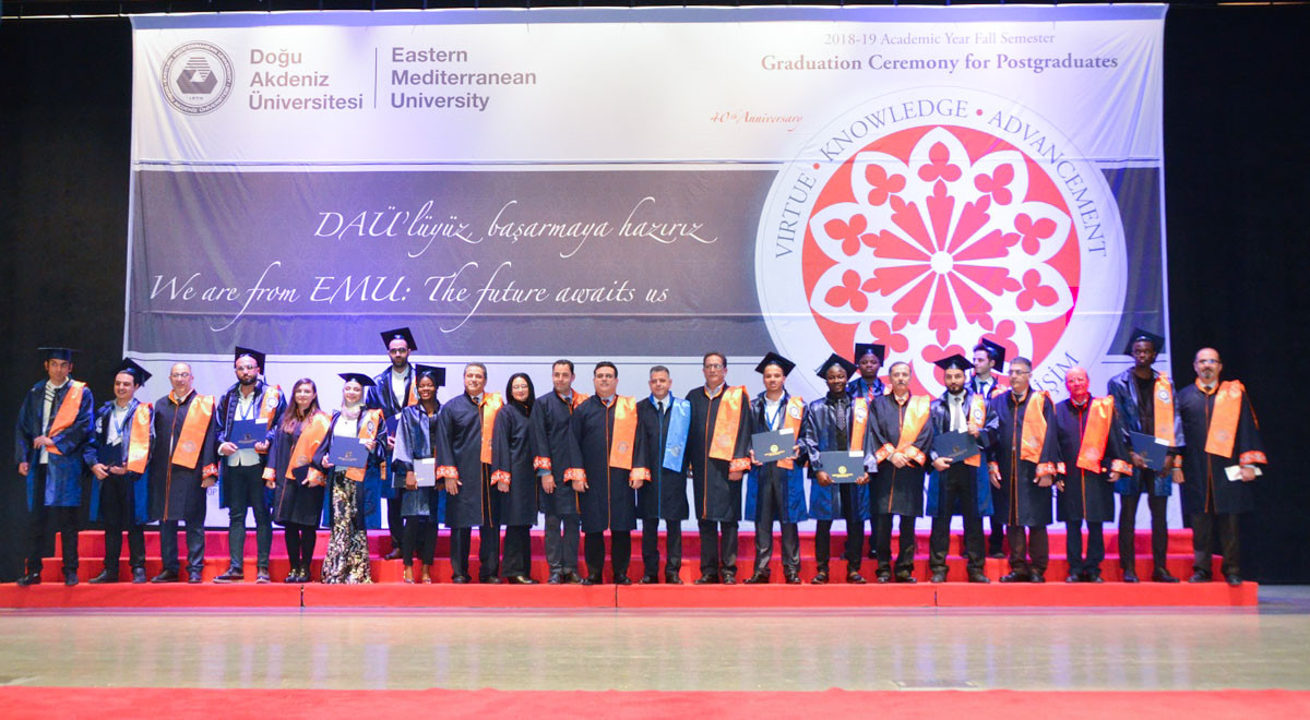 EMU Doctorate and Master’s Students Received Their Diplomas