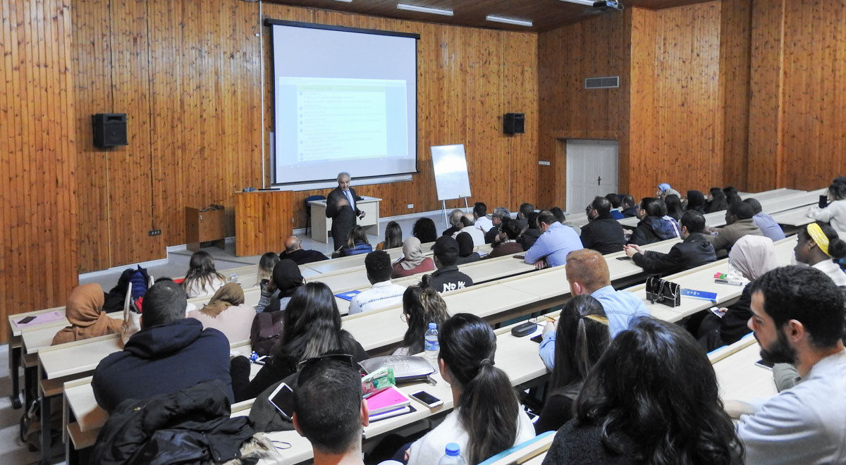 Mathematics Professor Allal Guessab Gave a Conference in EMU