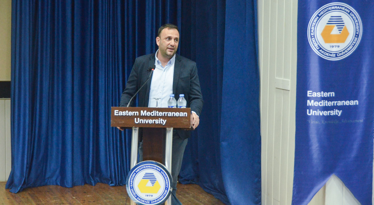 Zeki Çeler Delivered a Talk at EMU