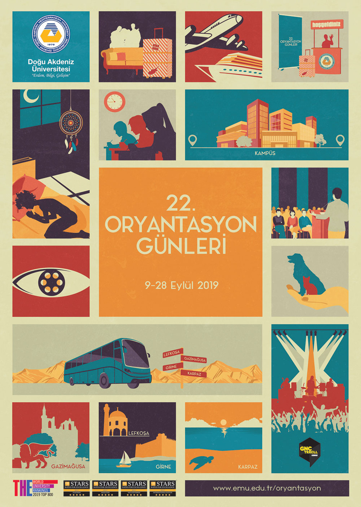 DAÜ 22. Oryantasyon Günleri Başlıyor