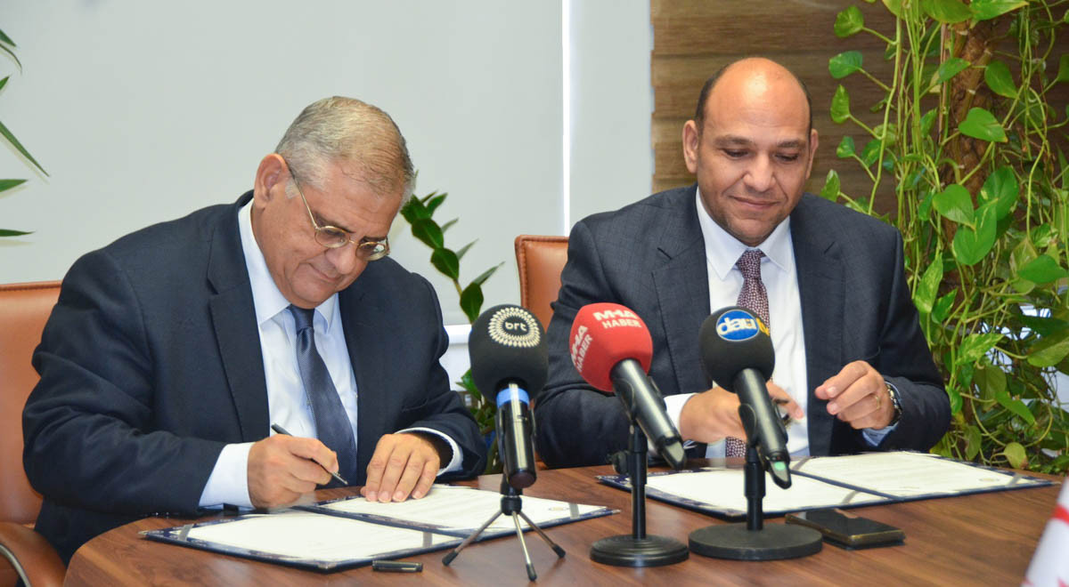 DAÜ ile KKTC Bayındırlık ve Ulaştırma Bakanlığı Arasında İş Birliği Protokolü İmzalandı