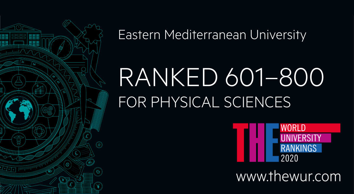 EMU Announced as a Top University for Physical Sciences