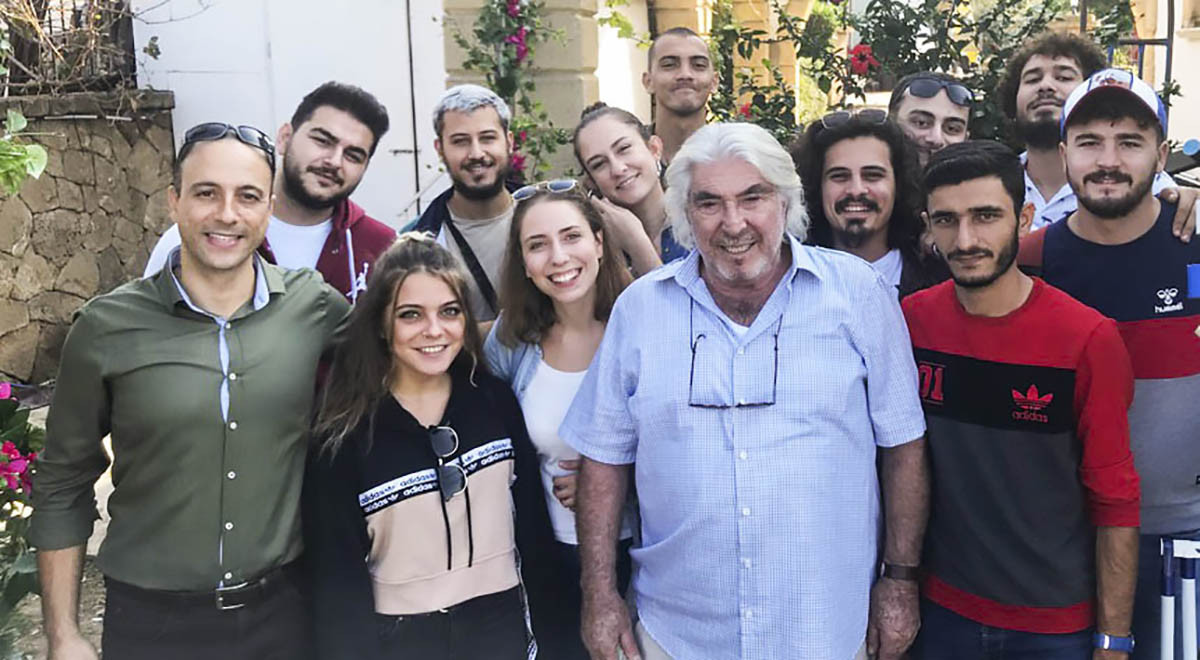 DAÜ Sinema Kulübü “Müstakbel Damat” Film Setini Ziyaret Etti