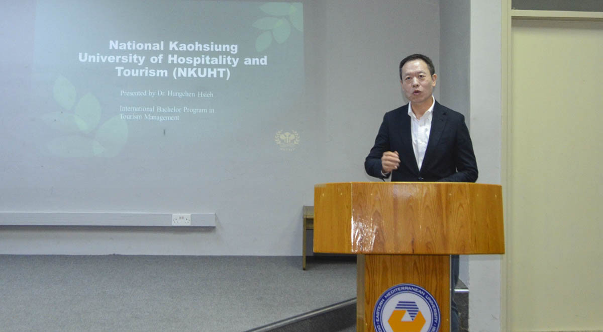 Taiwan National Koahsiung University Academic Staff Member Delivers Seminar At EMU