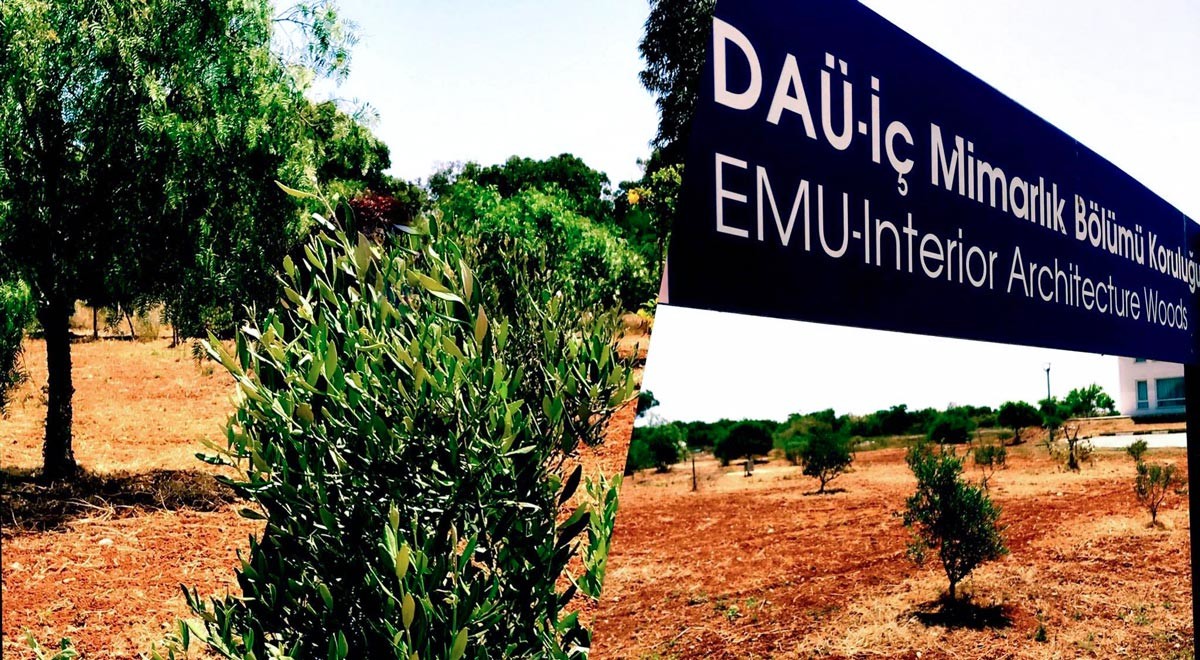 DAÜ İç Mimarlık Bölümü’nden 20. Yıl Koruluğu’na Ziyaret