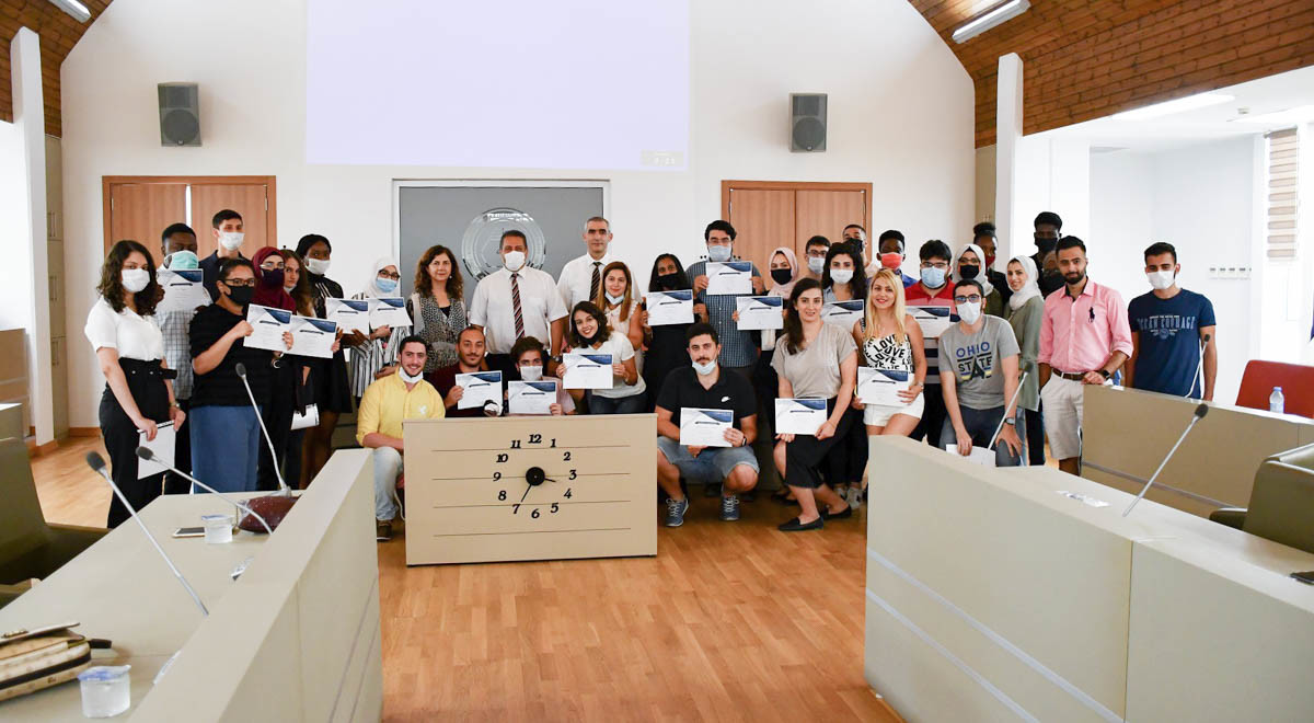 EMU Gives Cash Cheque Award to Successful Students