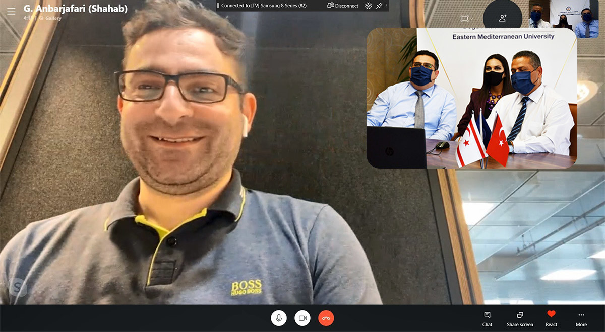 DAÜ Mezunu Shahab Anbarjafari’den 3 Öğrenciye Burs Desteği