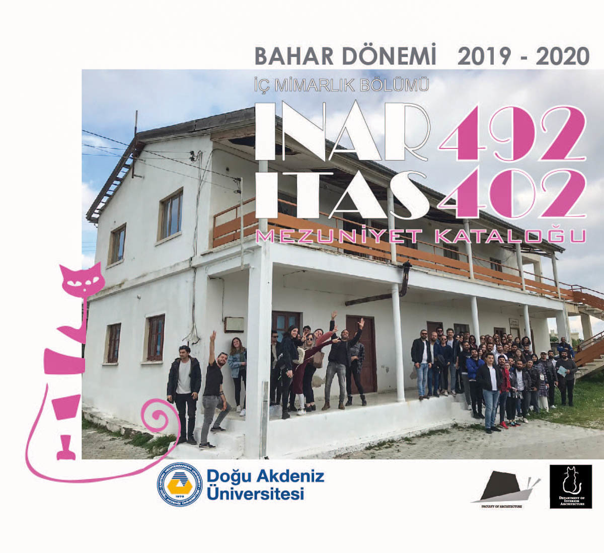 DAÜ İç Mimarlık Bölümü Çınarlı İçin 61 Farklı Konukevi Tasarladı