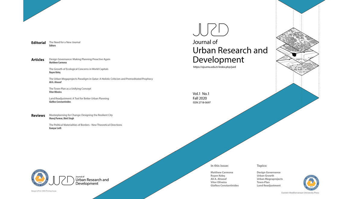EMU Urban Development and Research Center Publishes the First Issue of Its Academic Journal