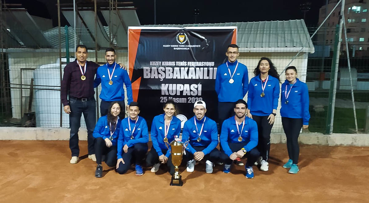 DAÜ, KKTF Başbakanlık Tenis Kupası’nda Şampiyon