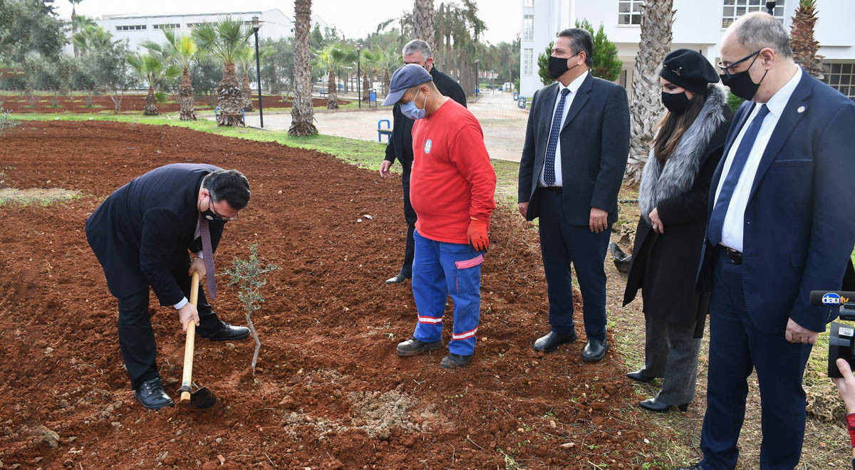 DAÜ’den Yeni Yılda Doğaya Üç Bin Fidan