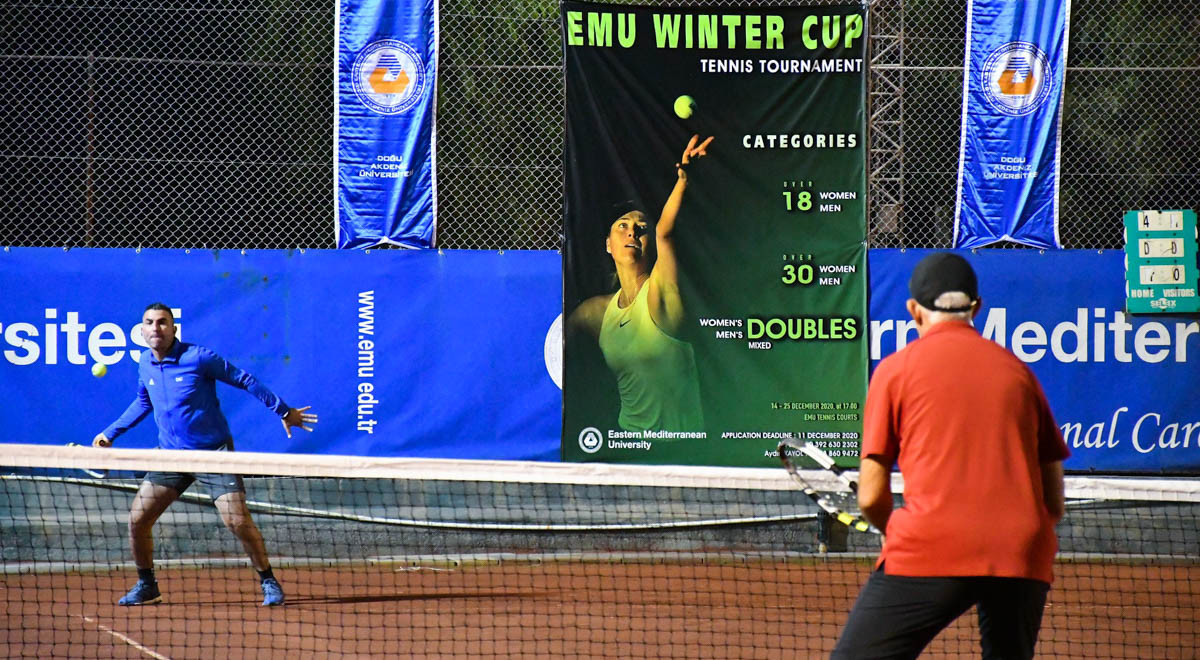 EMU Winter Cup Tennis Tournament Commences