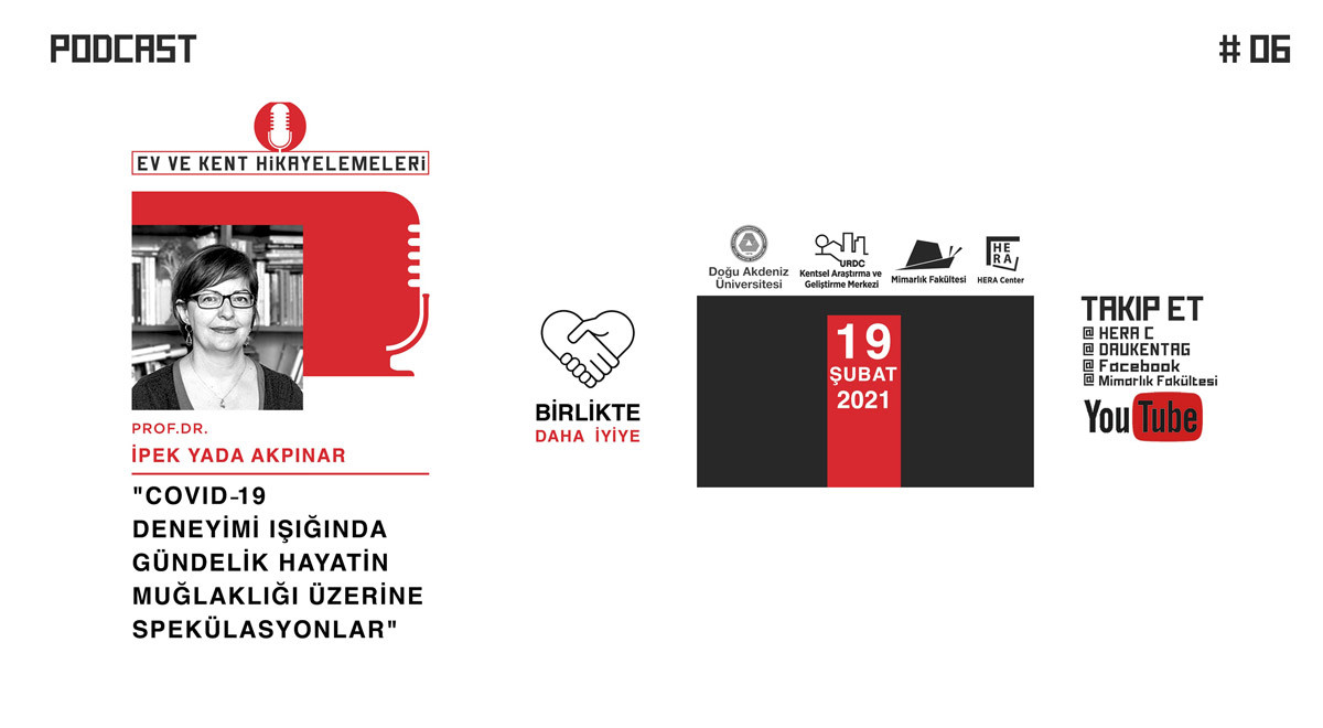 DAÜ KEDAM ve DAÜ KENT-AG “Ev ve Kent Hikayelemeleri” Serisinin 6.’sı Yapıldı