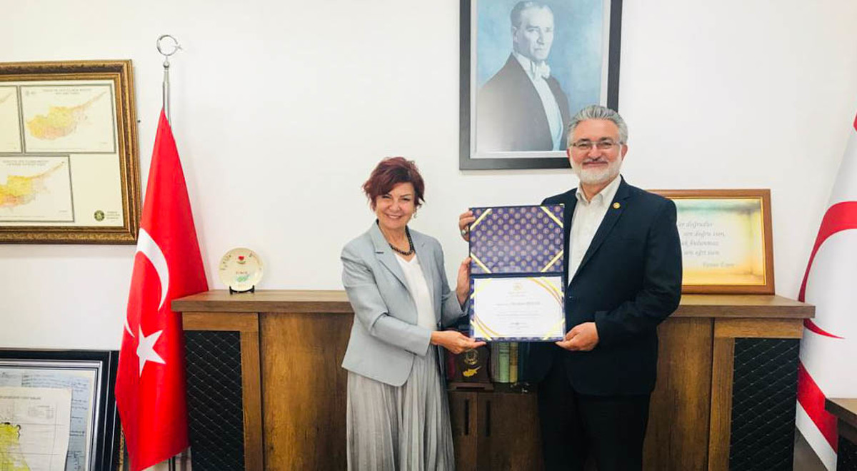 EMU Dr. Fazıl Küçük Medicine Faculty Visits Cyprus Evkaf Administration