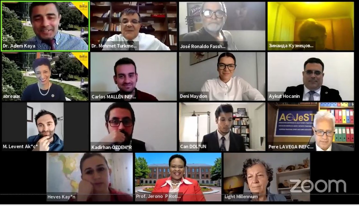 DAÜ Rektörü Prof. Dr. Aykut Hocanın, “Geleneksel Sporlar ve Oyunlar” Konulu Konferansta Onur Konuğu Oldu