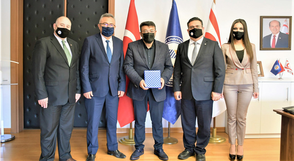 Ekrem Toklucu, Education Consultant of the Embassy of the Republic of Turkey in Nicosia, Visits EMU