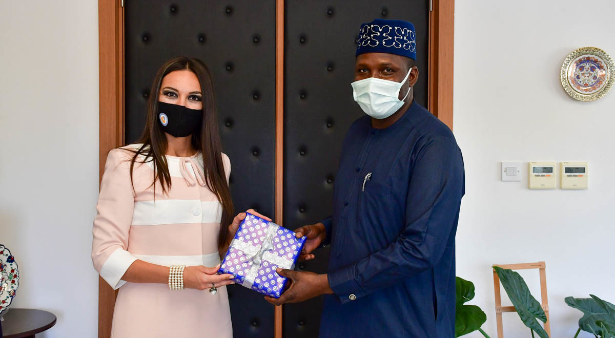 Alhaji Suleiman Yau, Attaché of Nigerian Embassy in Ankara, Visits EMU