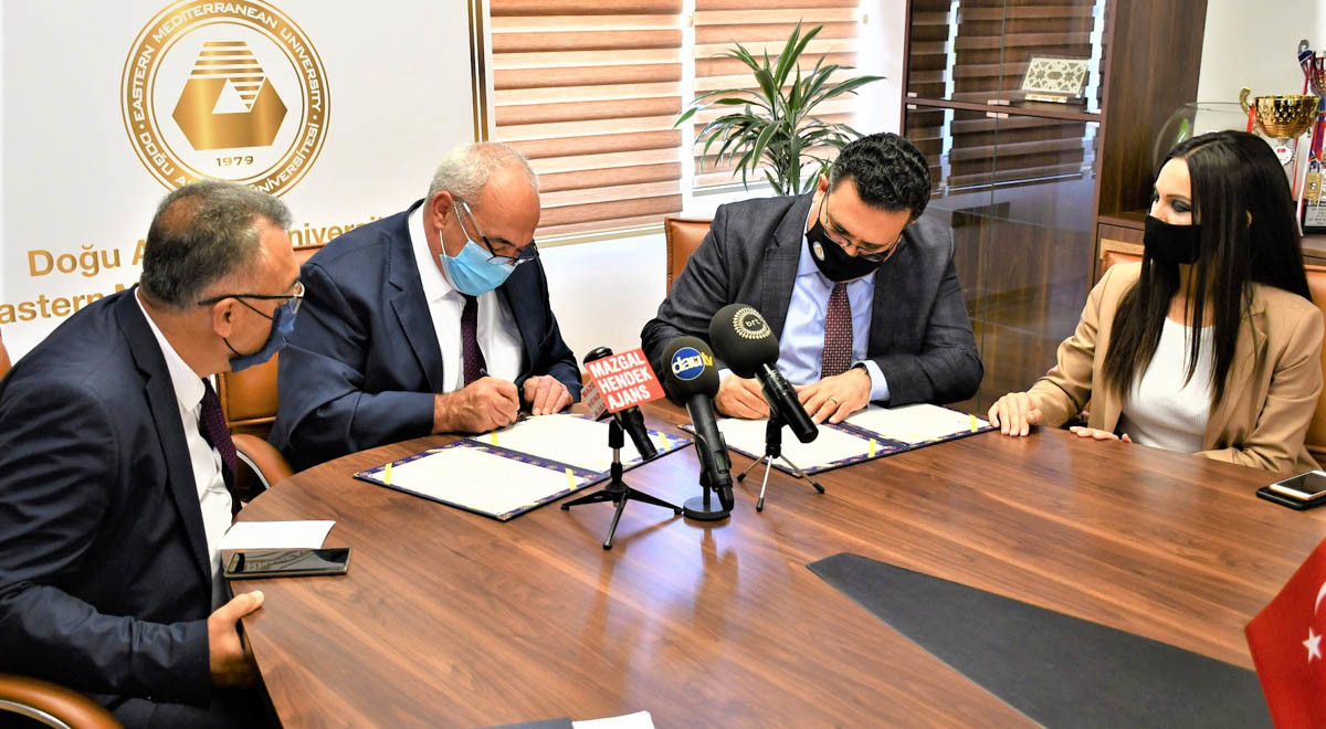 DAÜ ile KKTC Çalışma ve Sosyal Güvenlik Bakanlığı Arasında İş Birliği Protokolü İmzalandı