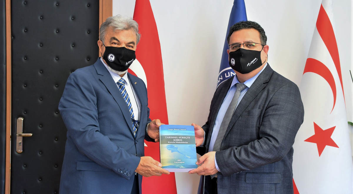 EMU-ATAUM Executive Board Paid a Visit to EMU Rector Prof. Dr. Aykut Hocanın