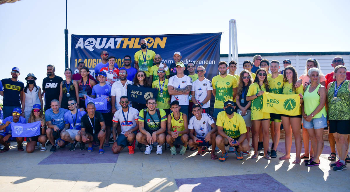 DAÜ Aquathlon Yarışması Tamamlandı