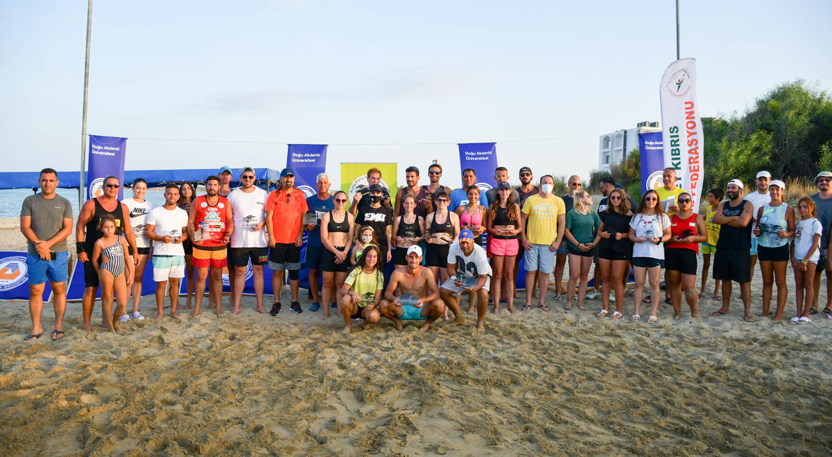KKTF DAÜ Cup Plaj Tenisi Turnuvası’nda Kupalar Sahiplerini Buldu