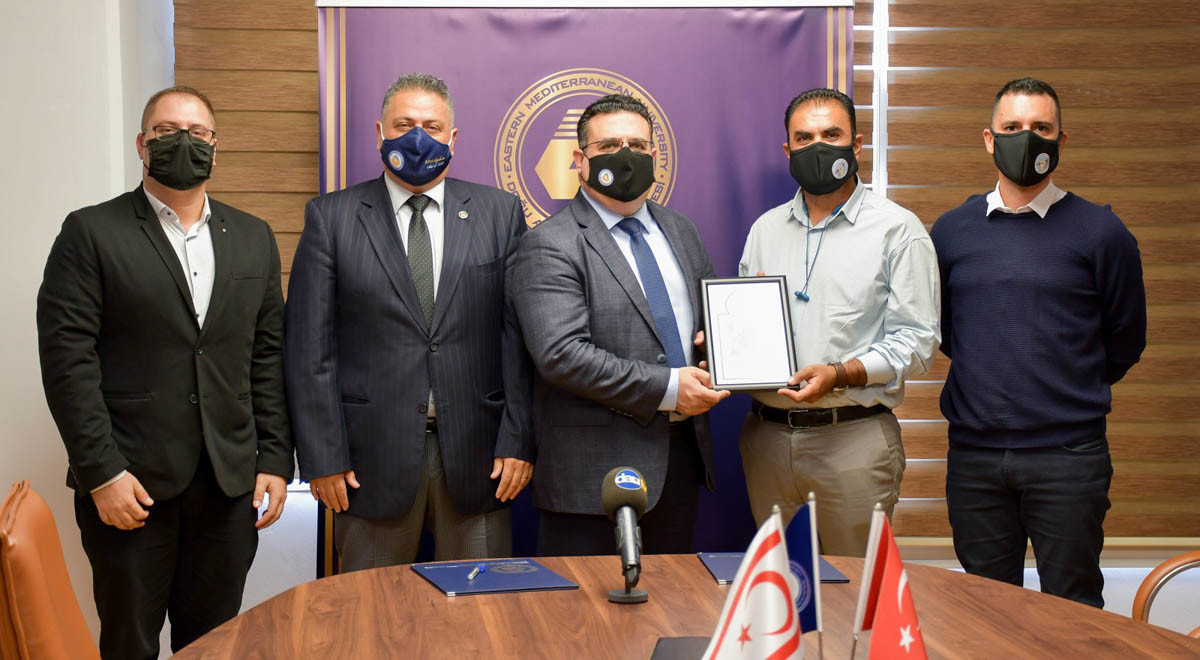 DAÜ ile Kıbrıs Türk Elektrik Müteahhitleri Birliği Arasında İş Birliği Protokolü İmzalandı