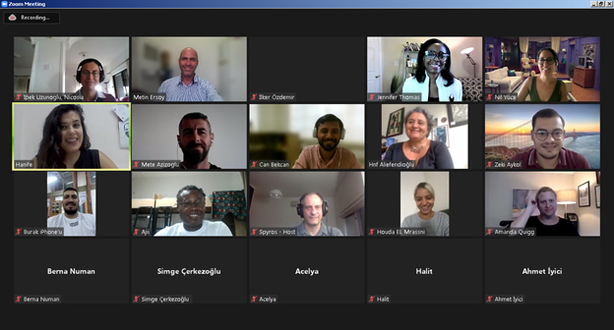 Prof. Thomas Gives a Seminar in EMU New Media and Journalism Department