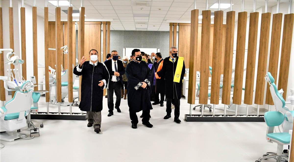 EMU Faculty of Dentistry Holds a Clinic Opening Ceremony and White Coat Ceremony