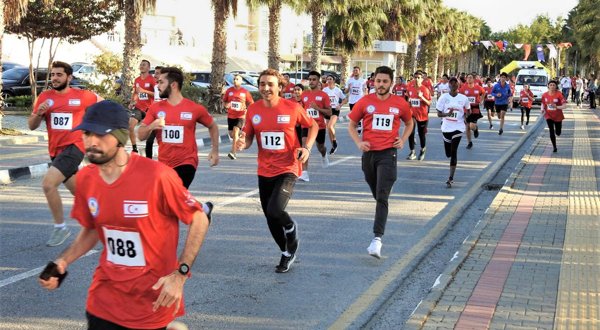 DAÜ’de II. 15 Kasım Cumhuriyet Koşusu Gerçekleştirildi