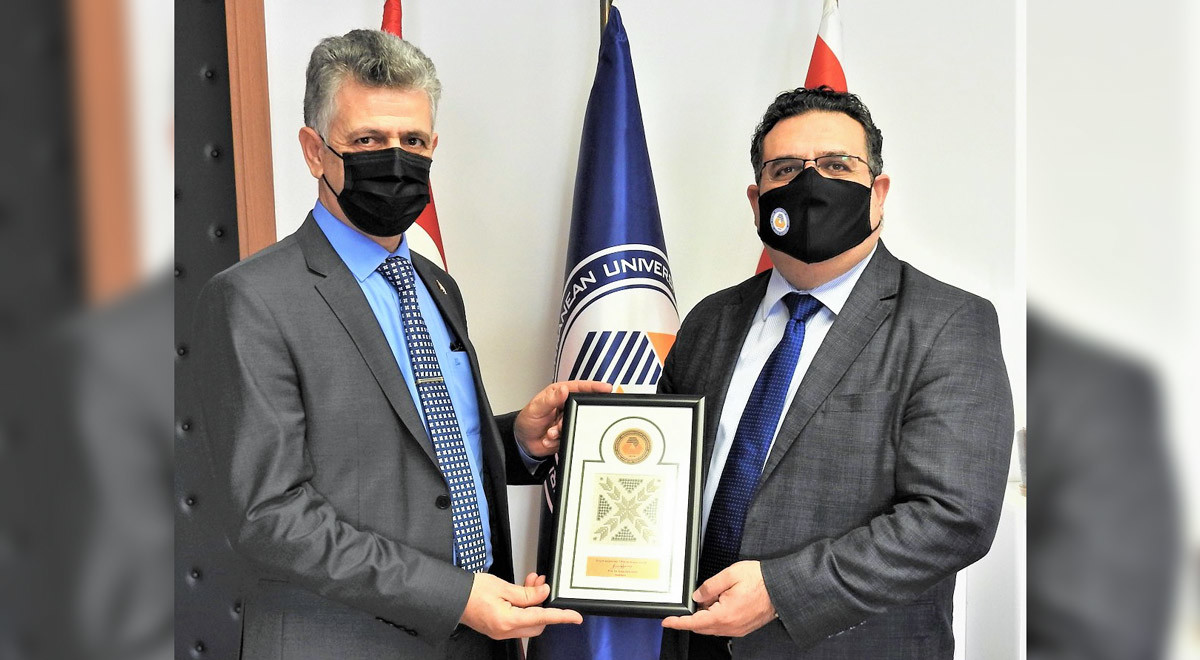 President of the TRNC Public Service Commission Köseoğlu Visits EMU Rector Prof. Dr. Hocanın