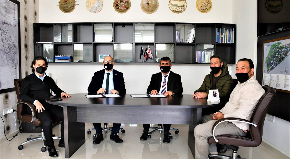 DAÜ ile KTÖS Arasında Proje Sözleşmesi İmzalandı