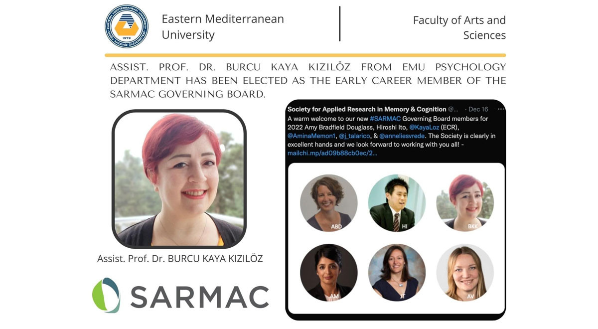 EMU Arts and Sciences Faculty Member in SARMAC Governing Board