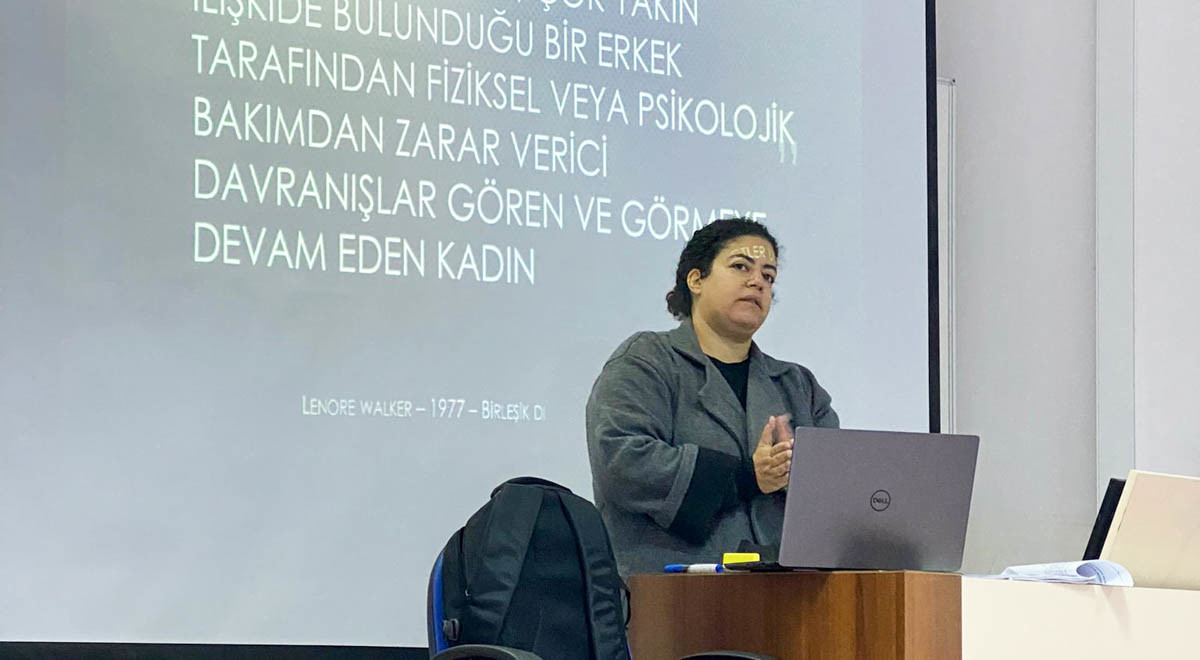 EMU Faculty of Law Organised a Seminar Titled “Battered Woman Syndrome”