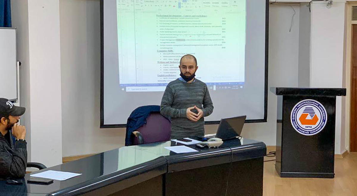 DAÜ İşletme ve Ekonomi Fakültesi’nde İş Başvuru Süreçlerine Yönelik Eğitim Verildi