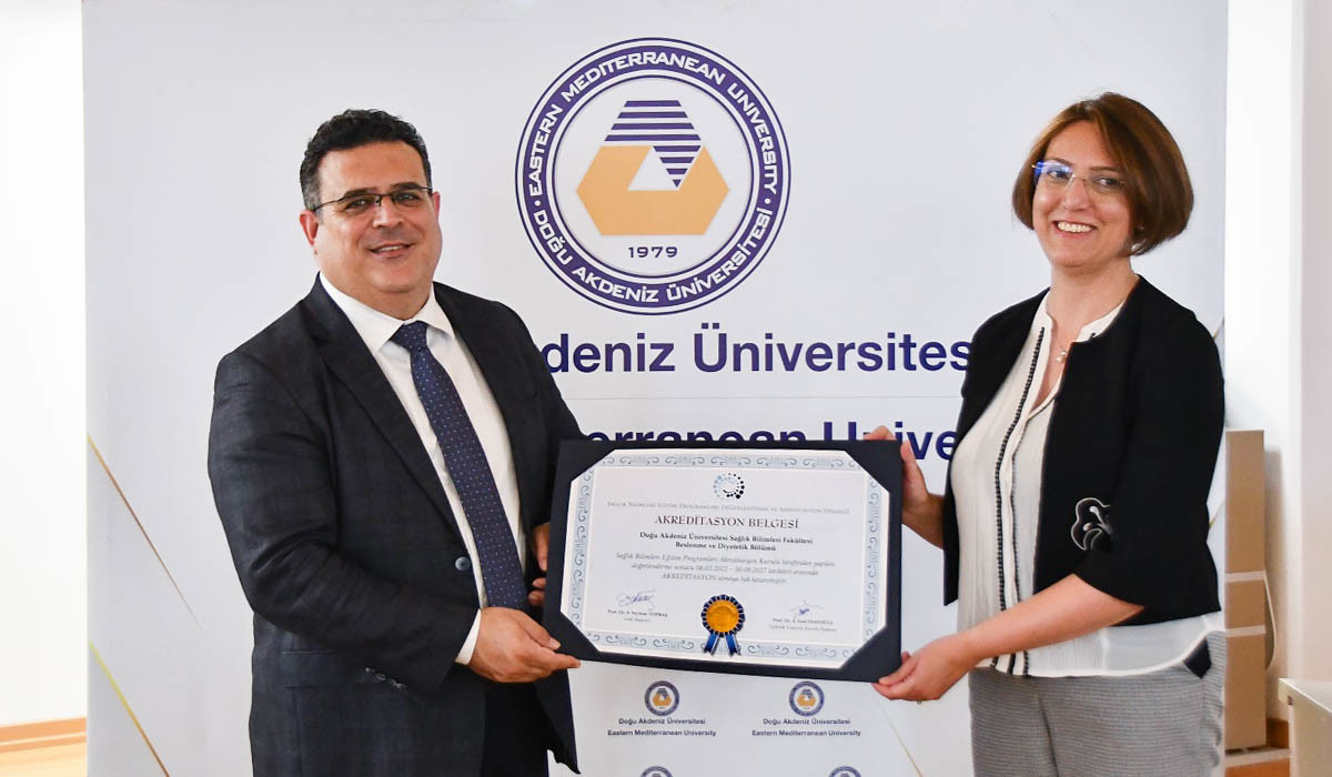 DAÜ Beslenme ve Diyetetik Bölümü Lisans Programı Sabak Tarafından Akredite Edildi
