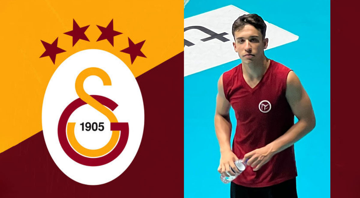 DAÜ Voleybolcusu Mehmet Ali Cankat Galatasaray’da
