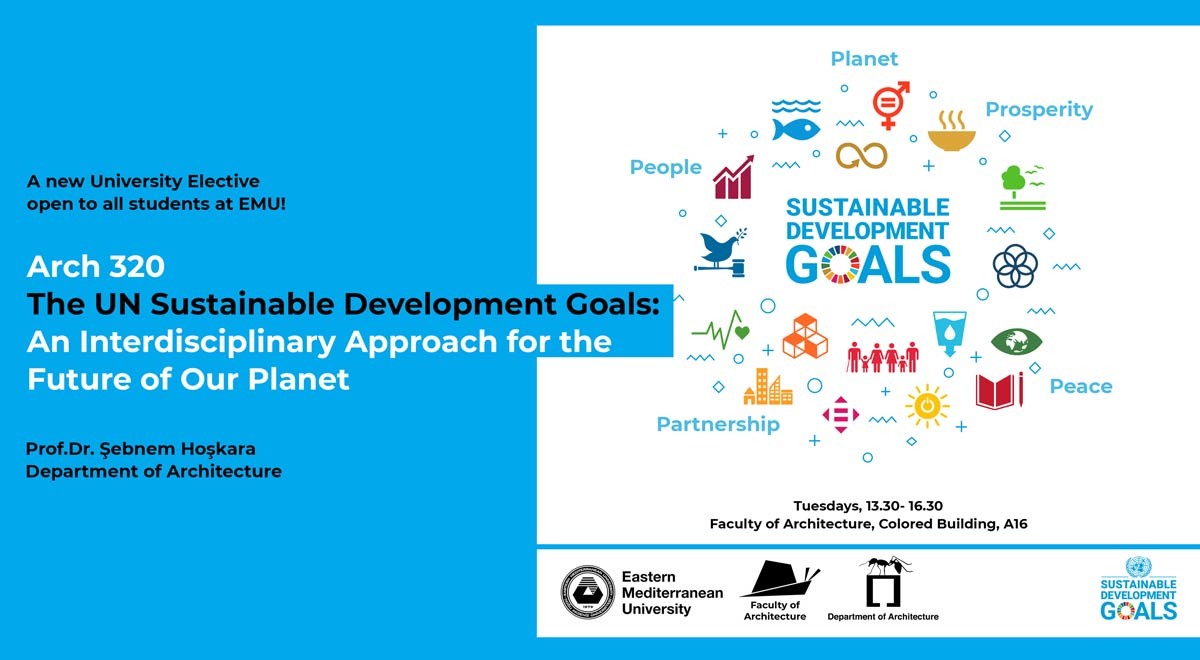 EMU Department of Architecture Takes a New Step to Support the United Nations Sustainable Development Goals