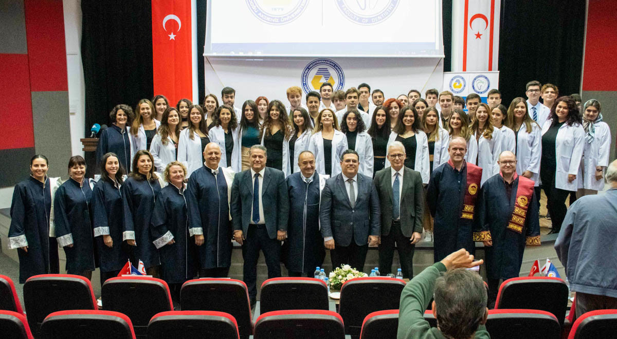 EMU Faculty of Dentistry Students Took the First Step Into Professıon by Wearing White Coats
