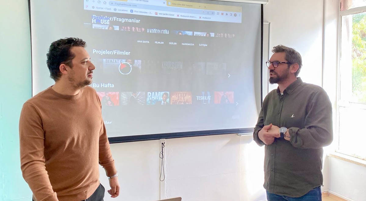 DAÜ Sinema ve Televizyon Bölümü Öğrencileri Çağdaş Sercan ile Bir Araya Geldi