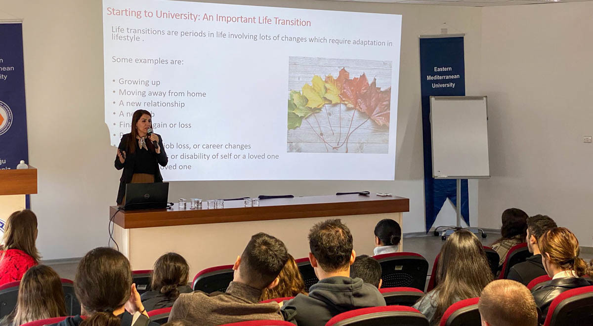 DAÜ-PDRAM Öğrenciler İçin Üniversiteye Uyum Semineri Düzenledi