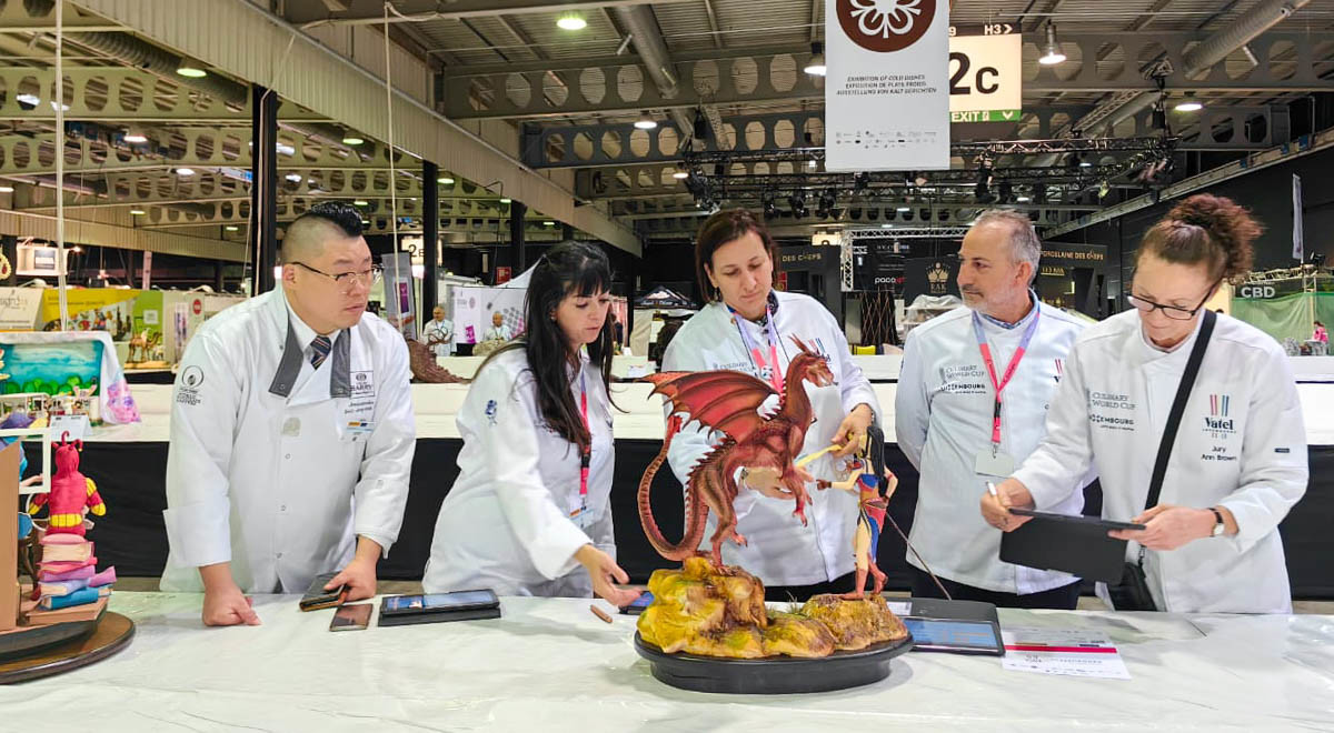 EMU Tourism Faculty Member and Golden Medal Owner Chef Pınar Barut Represents EMU in Luxembourg