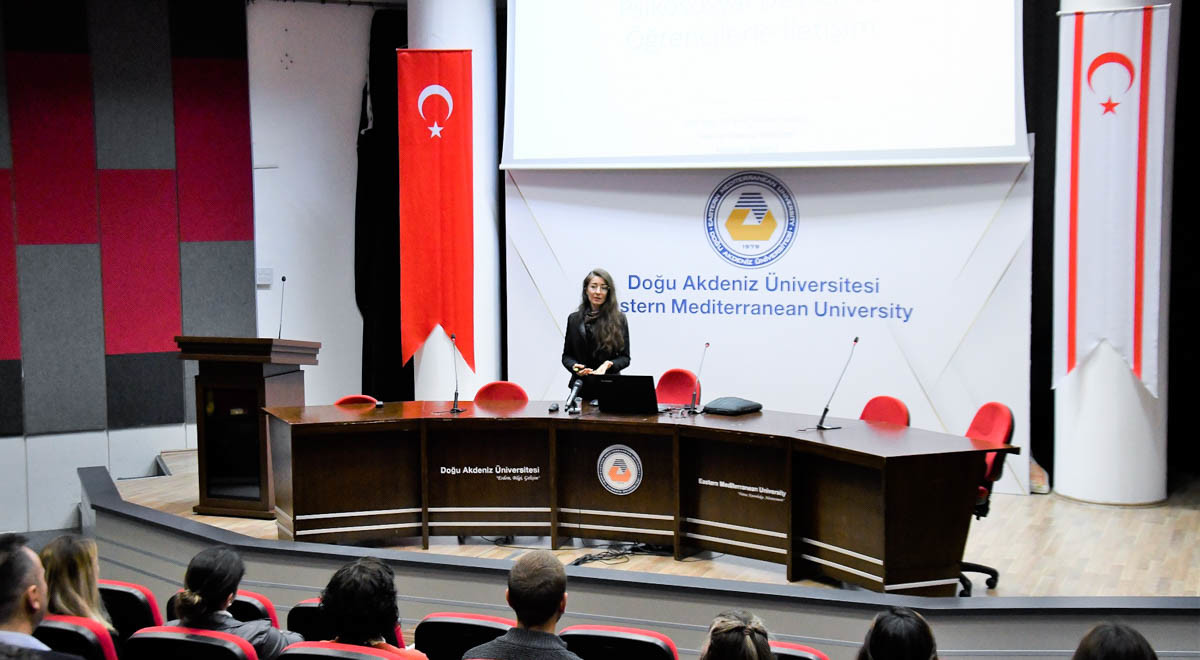 EMU Organizes Training for Staff Members on Psychological Support and Communication with Students During the Earthquake Disaster