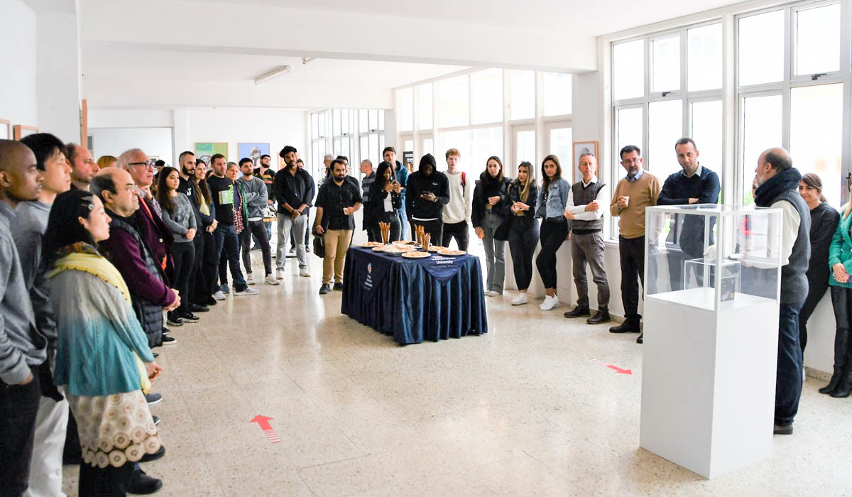 DAÜ Matematik Bölümü 14 Mart Dünya Pi Günü Etkinliği’nde Özel “Gömböc” Objesini Sergiledi