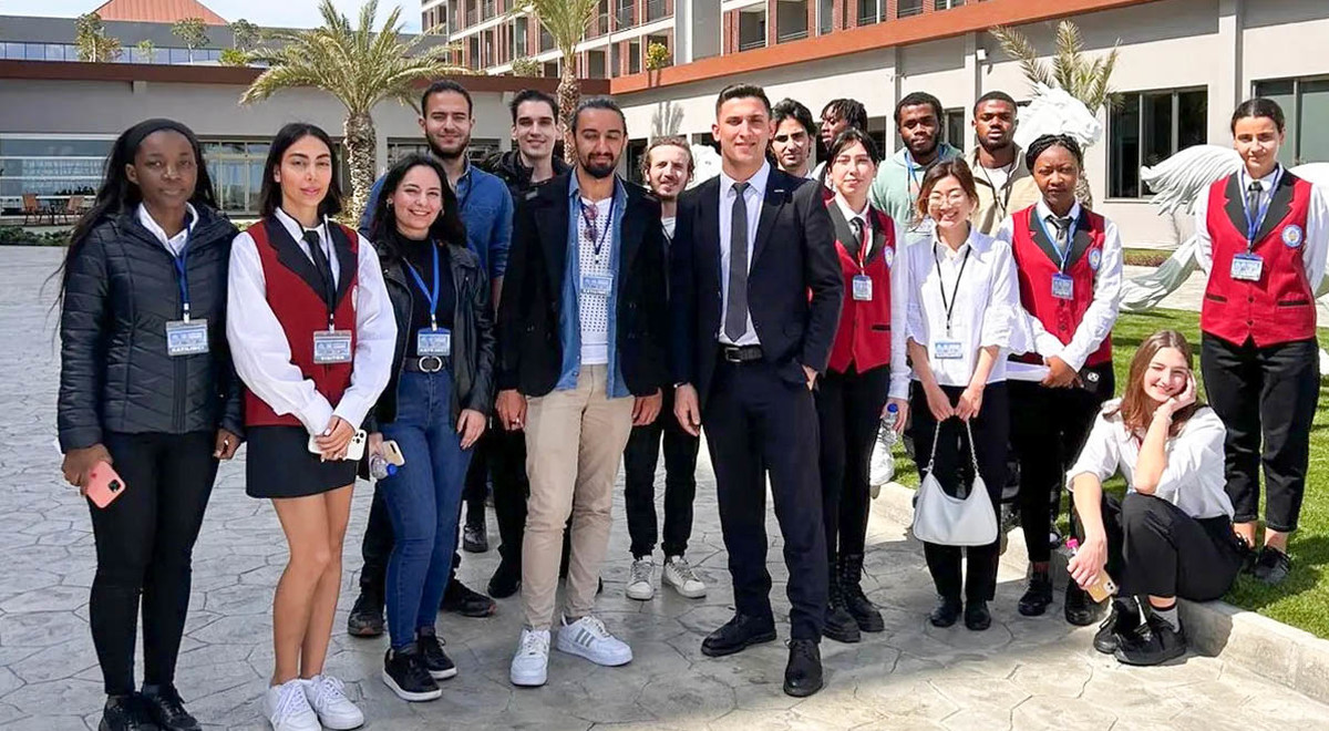 Students of EMU Tourism Faculty Attend Career Days Organised at the Arkın İskele Hotel