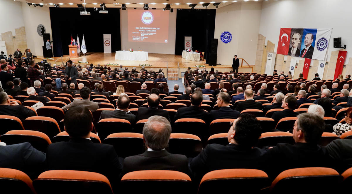 EMU Rector Prof. Dr. Aykut Hocanin Attends The 256th Interuniversity Board Meeting