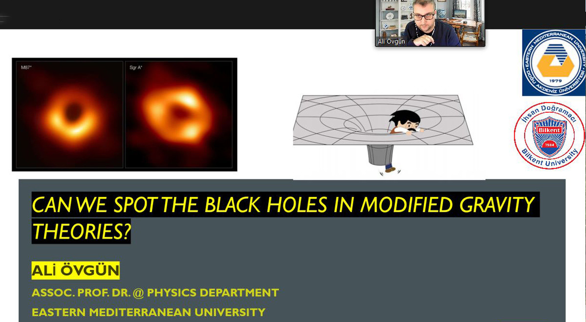 EMU Physics Department Academic Staff Member Assoc. Prof. Dr. Ali Övgün Delivers a Speech in Bilkent University as an Invited Speaker