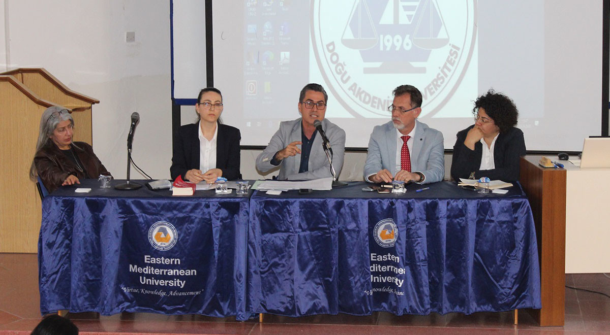 “Before and After the Earthquake” Panel Held at EMU Faculty of Law