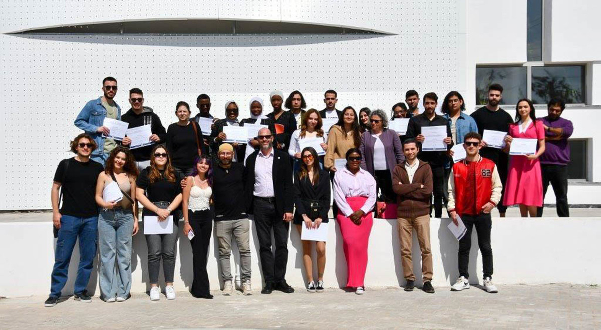 EMU Department of New Media and Journalism Organizes Honouring Ceremony for Its Students