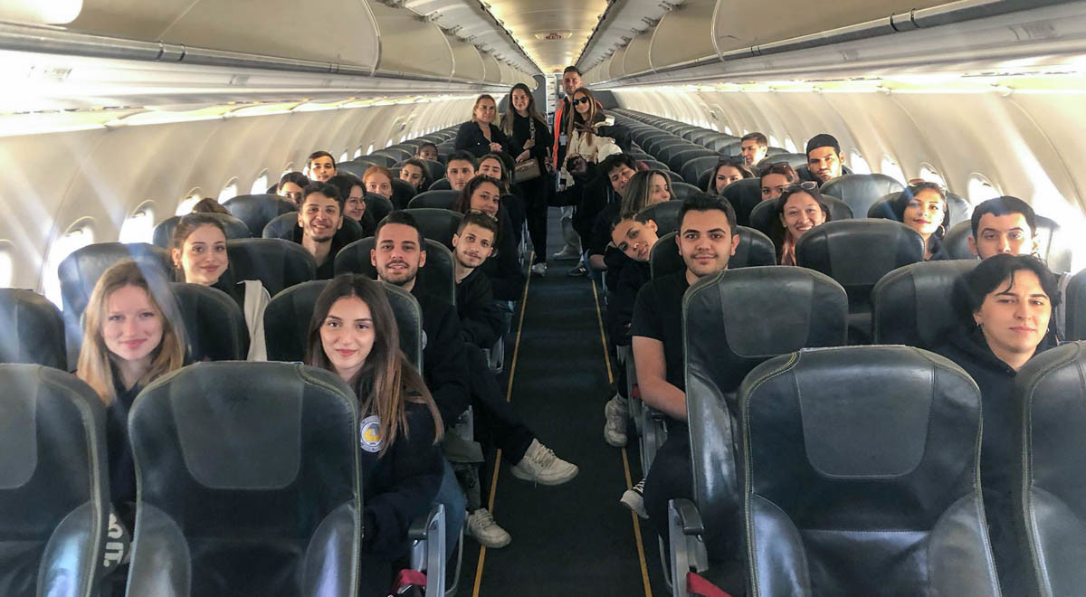 EMU Civil Aviation Cabin Services Program Students Received Hands-On Training at Ercan Airport