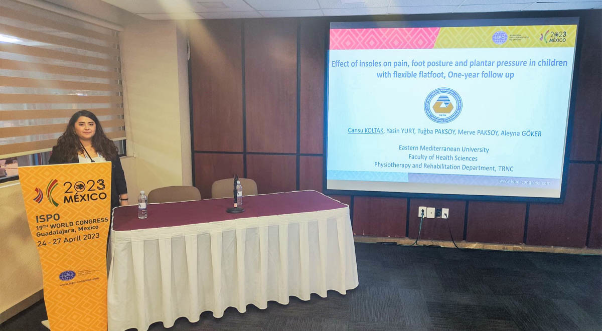 Important Representation from EMU Faculty of Health Sciences, Physiotherapy and Rehabilitation Department